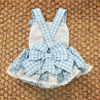 Blue Skirted Bunny Bubble - Sunny Meadow Boutique
