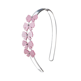 Bows Satin Pink Headband - Sunny Meadow Boutique