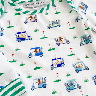 Boys Fairway Golf Romper - Sunny Meadow Boutique