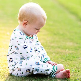 Boys Fairway Golf Romper - Sunny Meadow Boutique