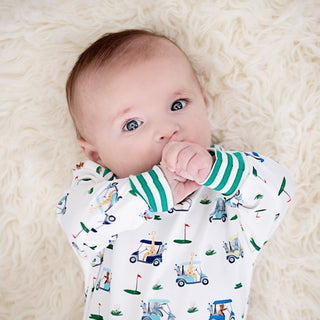 Boys Fairway Golf Romper - Sunny Meadow Boutique