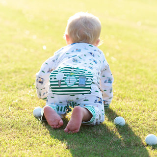 Boys Fairway Golf Romper - Sunny Meadow Boutique