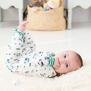 Boys Fairway Golf Romper - Sunny Meadow Boutique