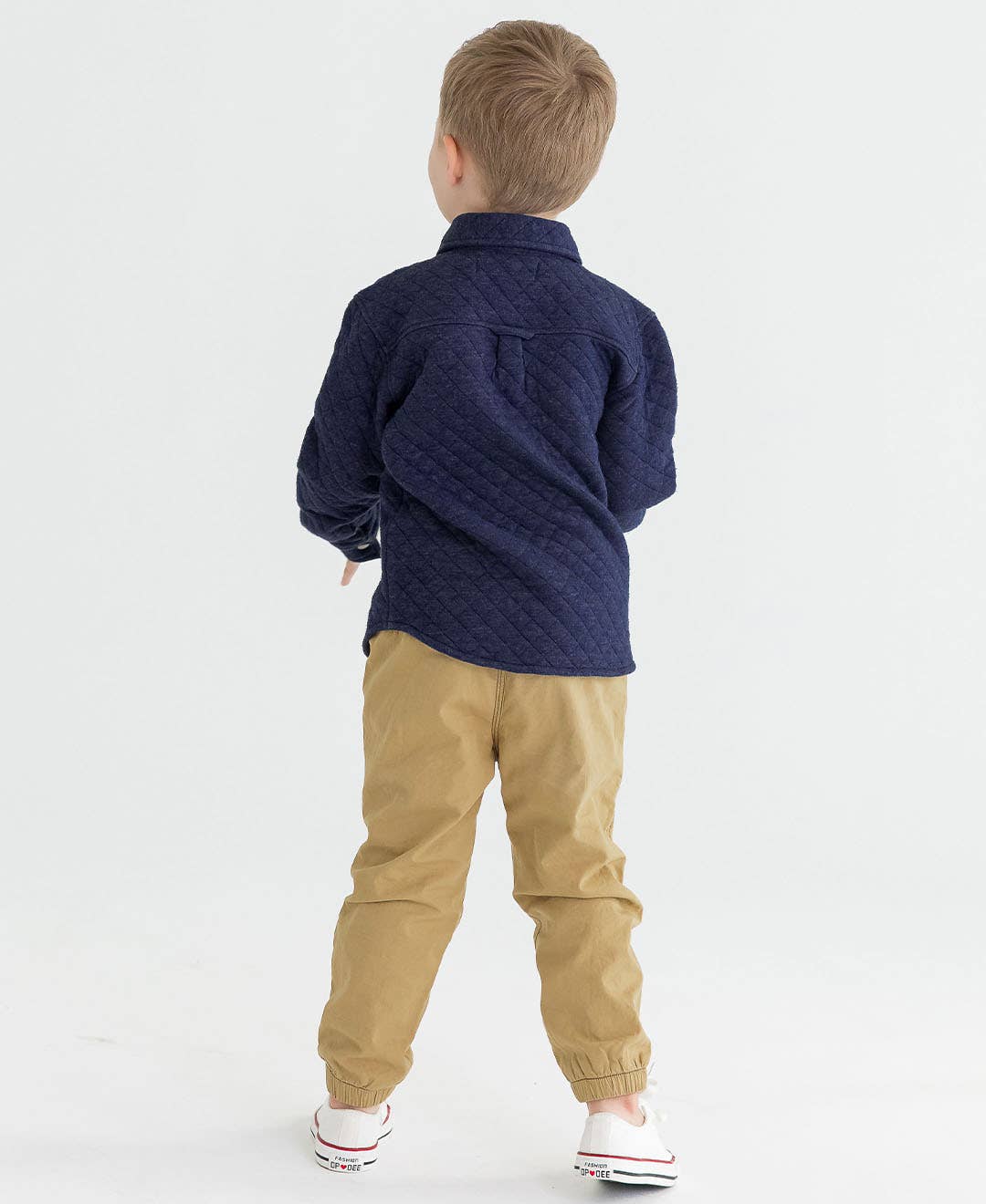 Boys Khaki Chino Jogger Pant - Sunny Meadow Boutique