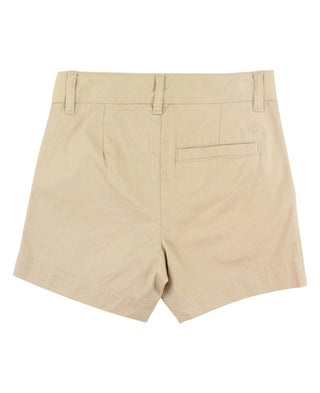 Boys Khaki Stretch Chino Shorts - Sunny Meadow Boutique