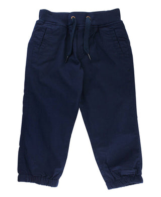 Boys Navy Chino Jogger Pant - Sunny Meadow Boutique