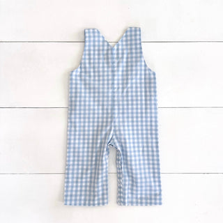 Boys Smocked First Birthday Jon Jon - Sunny Meadow Boutique