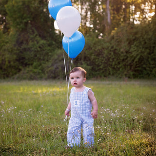 Boys Smocked First Birthday Jon Jon - Sunny Meadow Boutique