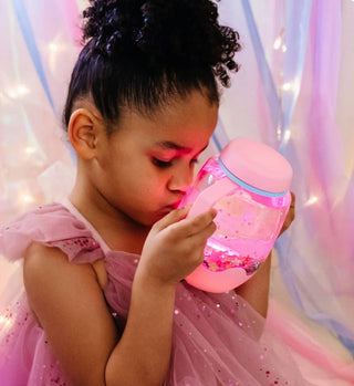 Bubblegum Pink Sensory Play Jar  - Sunny Meadow Boutique
