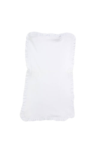 Burp Cloth - Solid White - Sunny Meadow Boutique