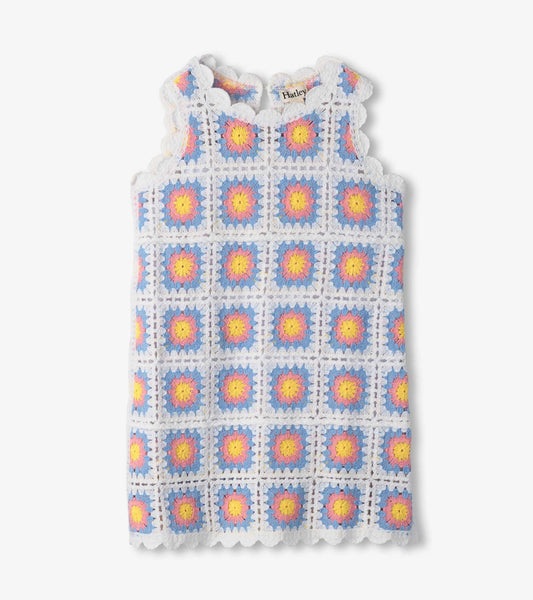 Buttercup Sleeveless Crochet Dress - Sunny Meadow Boutique