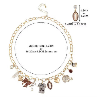 Football Necklace