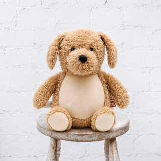 Labradoodle with removable stuffing pod