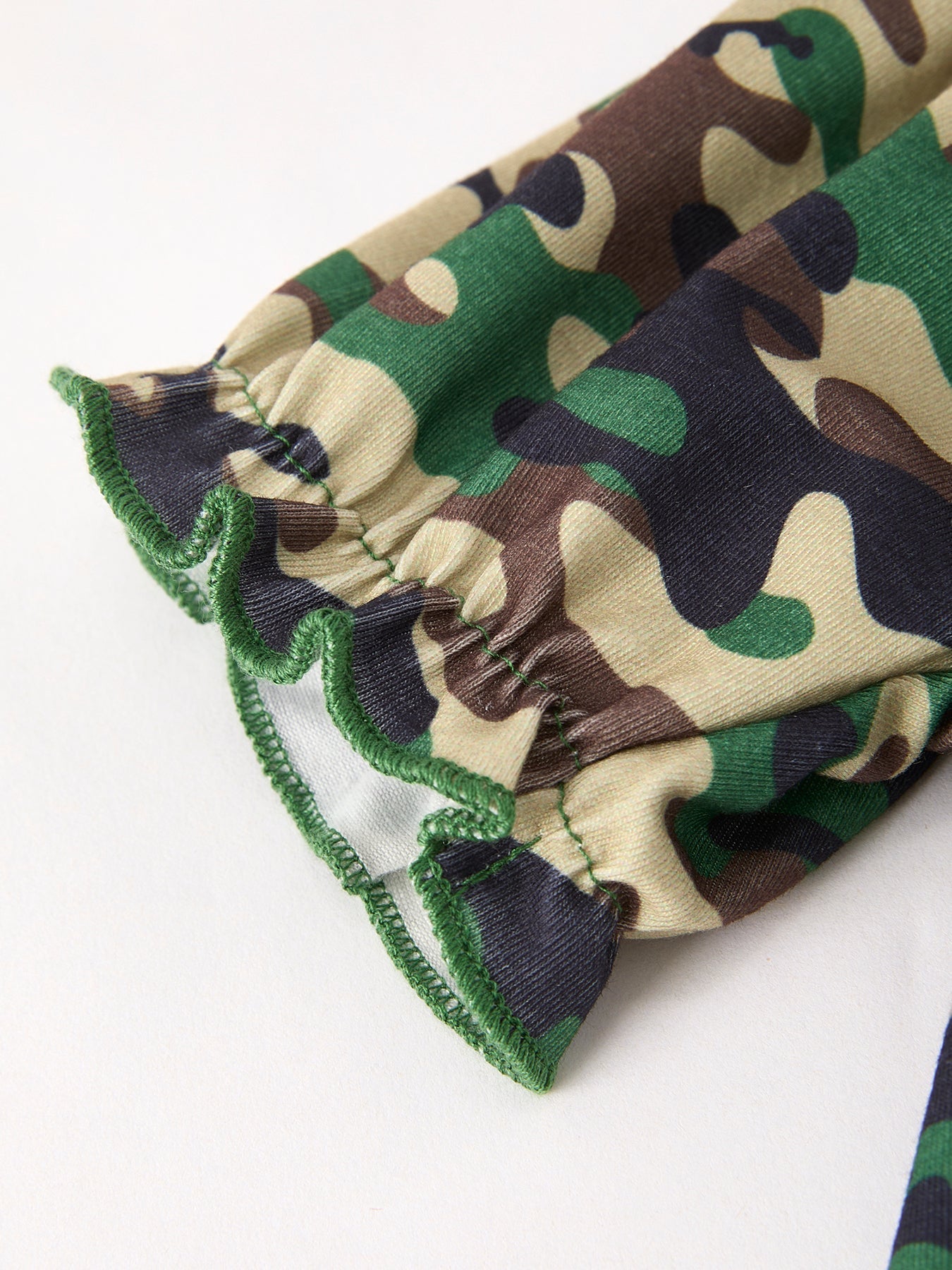 Camouflage Duck Smocking Embroidery Girls Romper - Sunny Meadow Boutique