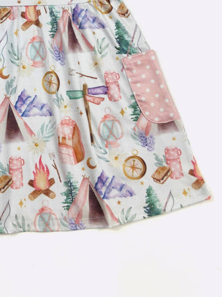 Camping Girls Dress - Sunny Meadow Boutique