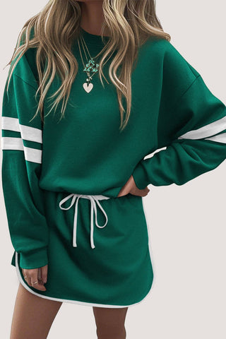 Varsity Skirt Set -OOTD
