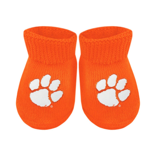Clemson Tigers Newborn Bootie Sock