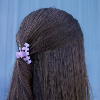Classic Lavender Mist Tiny Claw Clip - Sunny Meadow Boutique