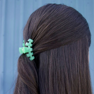 Classic Spring Splash Tiny Claw Clip - Sunny Meadow Boutique