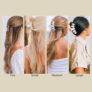 Classic Summer Sky Tiny Claw Clip - Sunny Meadow Boutique