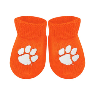 Clemson Tigers Newborn Bootie Sock - Sunny Meadow Boutique