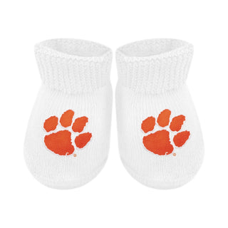 Clemson Tigers Newborn Bootie Sock - Sunny Meadow Boutique