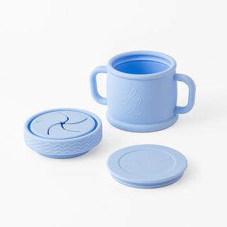 Coastal Cup: Nontoxic Snack Cup With Lid - Sunny Meadow Boutique