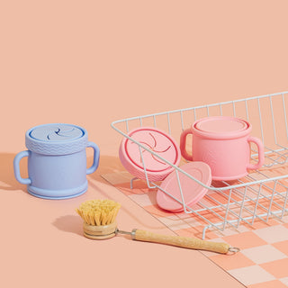 Coastal Cup: Nontoxic Snack Cup With Lid - Sunny Meadow Boutique