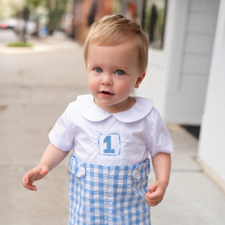 COLLARED FIRST BIRTHDAY JON JON - Sunny Meadow Boutique