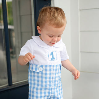 COLLARED FIRST BIRTHDAY JON JON - Sunny Meadow Boutique