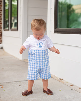 COLLARED FIRST BIRTHDAY JON JON - Sunny Meadow Boutique