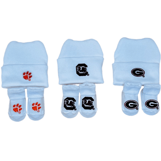 Collegiate baby bootie - Sunny Meadow Boutique