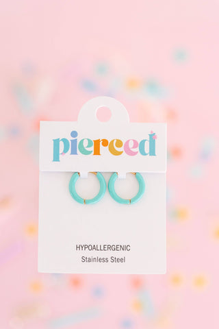 Colored Huggies Earrings - Sunny Meadow Boutique