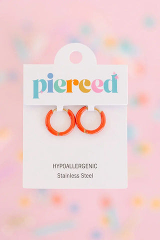 Colored Huggies Earrings - Sunny Meadow Boutique