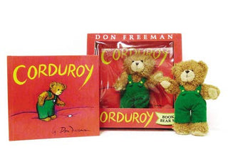 Corduroy Book And Bear - Sunny Meadow Boutique