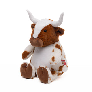 Texas Longhorn with removable stuffing pod
