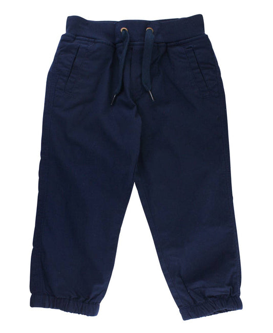 Boys Navy Chino Jogger Pant