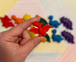 Dinosaur Crayon Set - Sunny Meadow Boutique