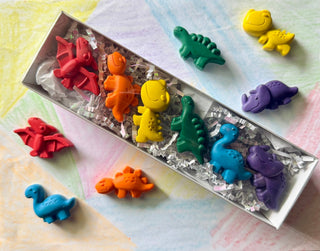 Dinosaur Crayon Set - Sunny Meadow Boutique