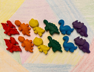 Dinosaur Crayon Set - Sunny Meadow Boutique