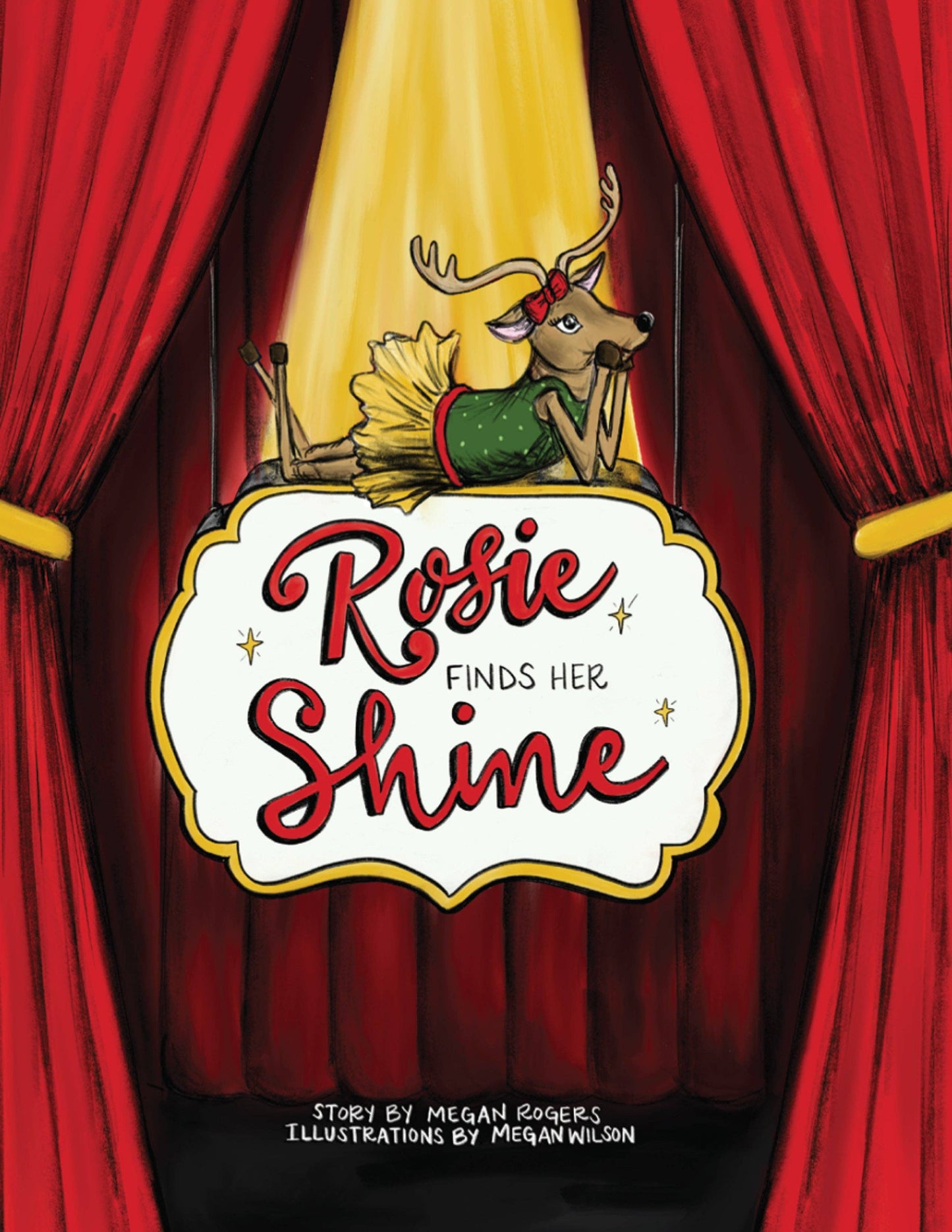 "Rosie Finds Her Shine" Hardcover Children's Book