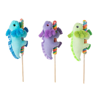 Lollyplush Axolotl Asst Lime, Purple, Turqoise 7" (19cm)