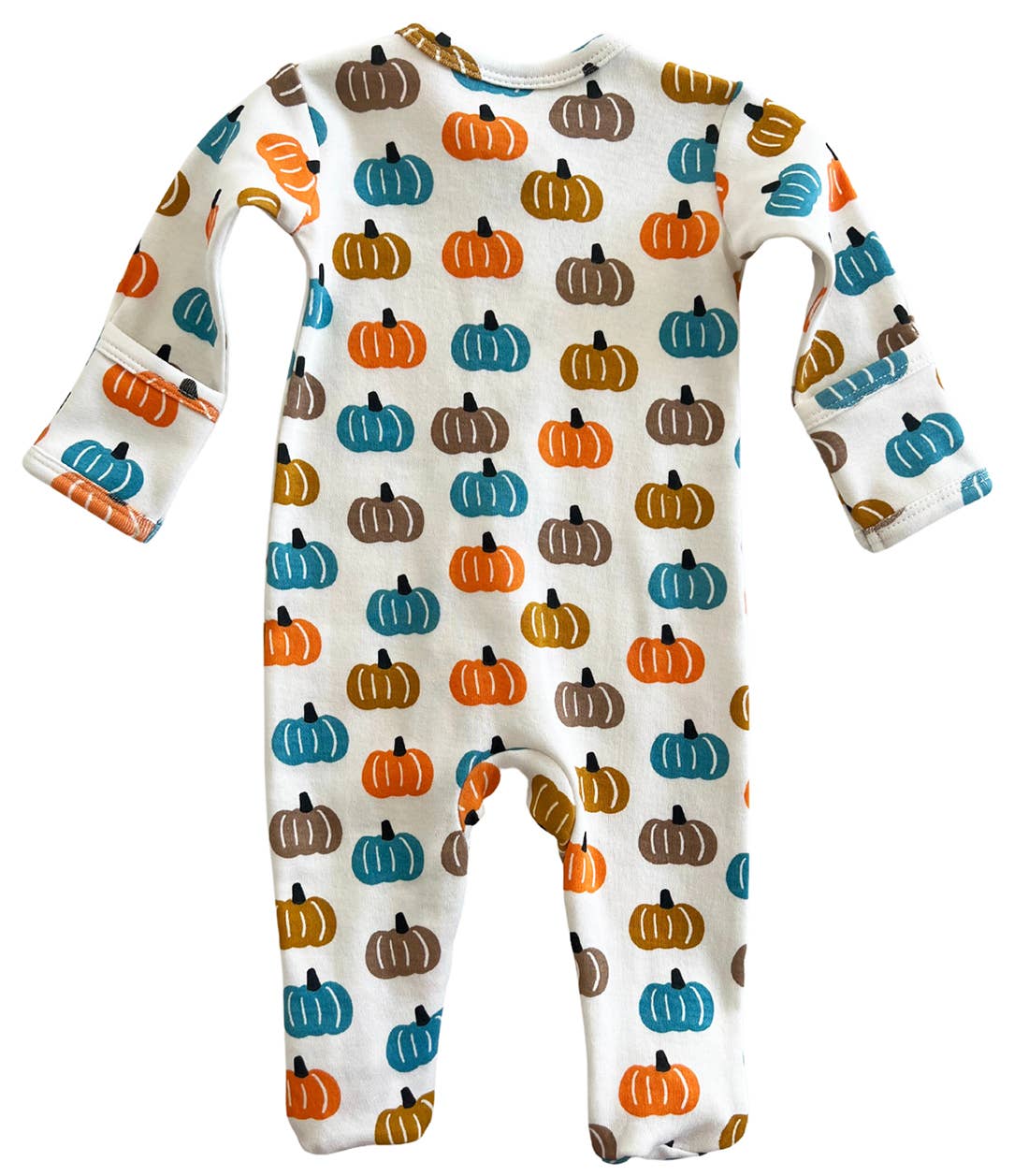 Pumpkin Patch / Organic Zip Footie (Baby - Kids)