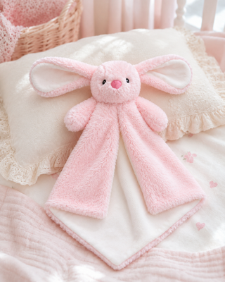 Pink Rabbit Lovey