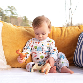 Farm Truck Romper - Sunny Meadow Boutique