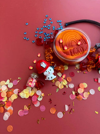 Fire Station KidDough Play Kit, Cherry Mango - Sunny Meadow Boutique