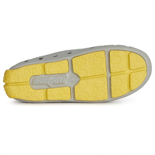 Floafers Prodigy Driver – Harbor Mist Gray / Lemon Tonic - Sunny Meadow Boutique