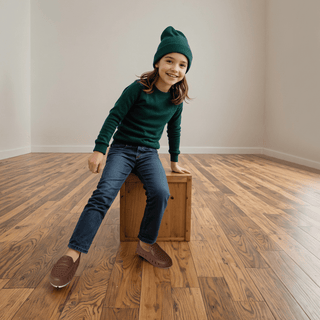 Floafers Prodigy Driver - KIDS PRODIGY DRIVER DRIFTWOOD BROWN/COCONUT - Sunny Meadow Boutique