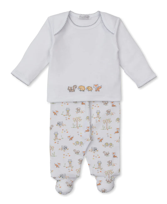 Forest  Footed Pant Set