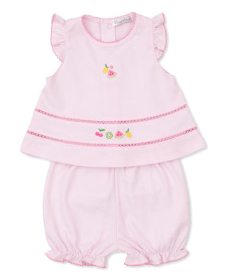 Fruit Fiesta Pink Sunsuit Set - Sunny Meadow Boutique